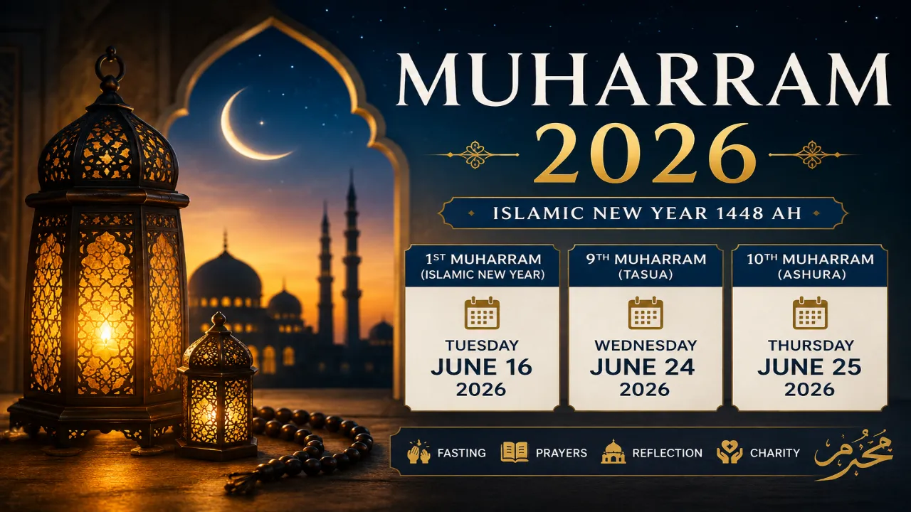 Muharram 2026 - Dates, Islamic Significance & Observances Guide