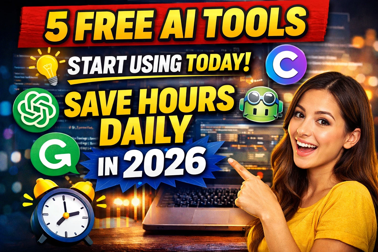 5 Free AI Tools Everyone Is Using in 2026