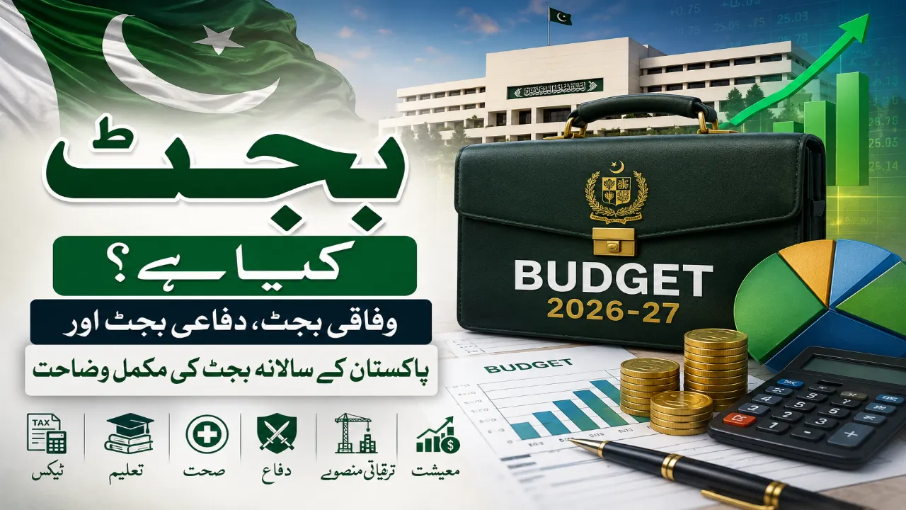 بجٹ کیا ہوتا ہے؟ وفاقی بجٹ، دفاعی بجٹ اور پاکستان کے سالانہ بجٹ کی مکمل وضاحت