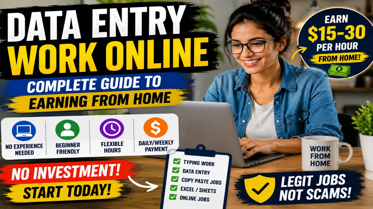 Data Entry Work Online