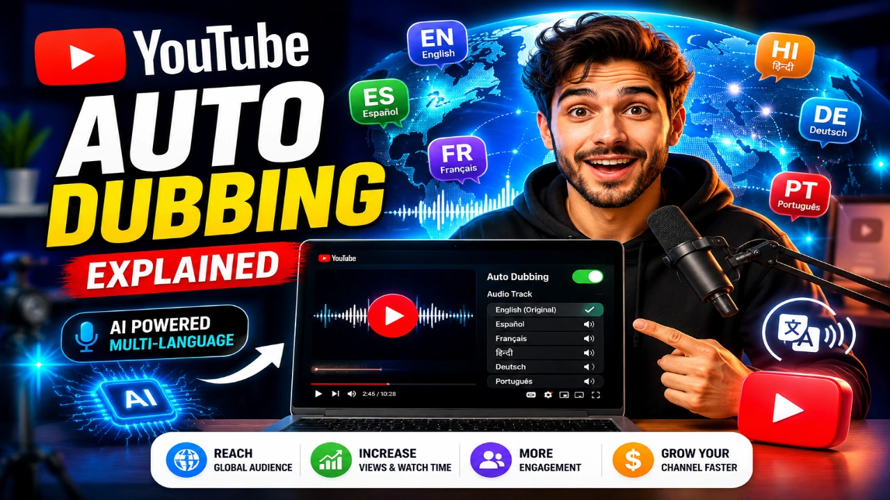 YouTube Auto Dubbing Explained: How It Works and Why Creators Are Using It