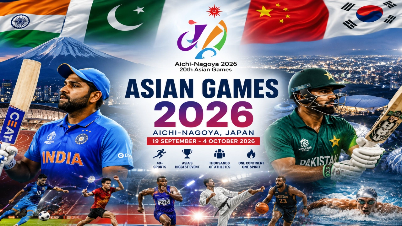 Asian Games 2026: Full Schedule, Cricket Squads, Qualified Teams, Host City and Latest Updates