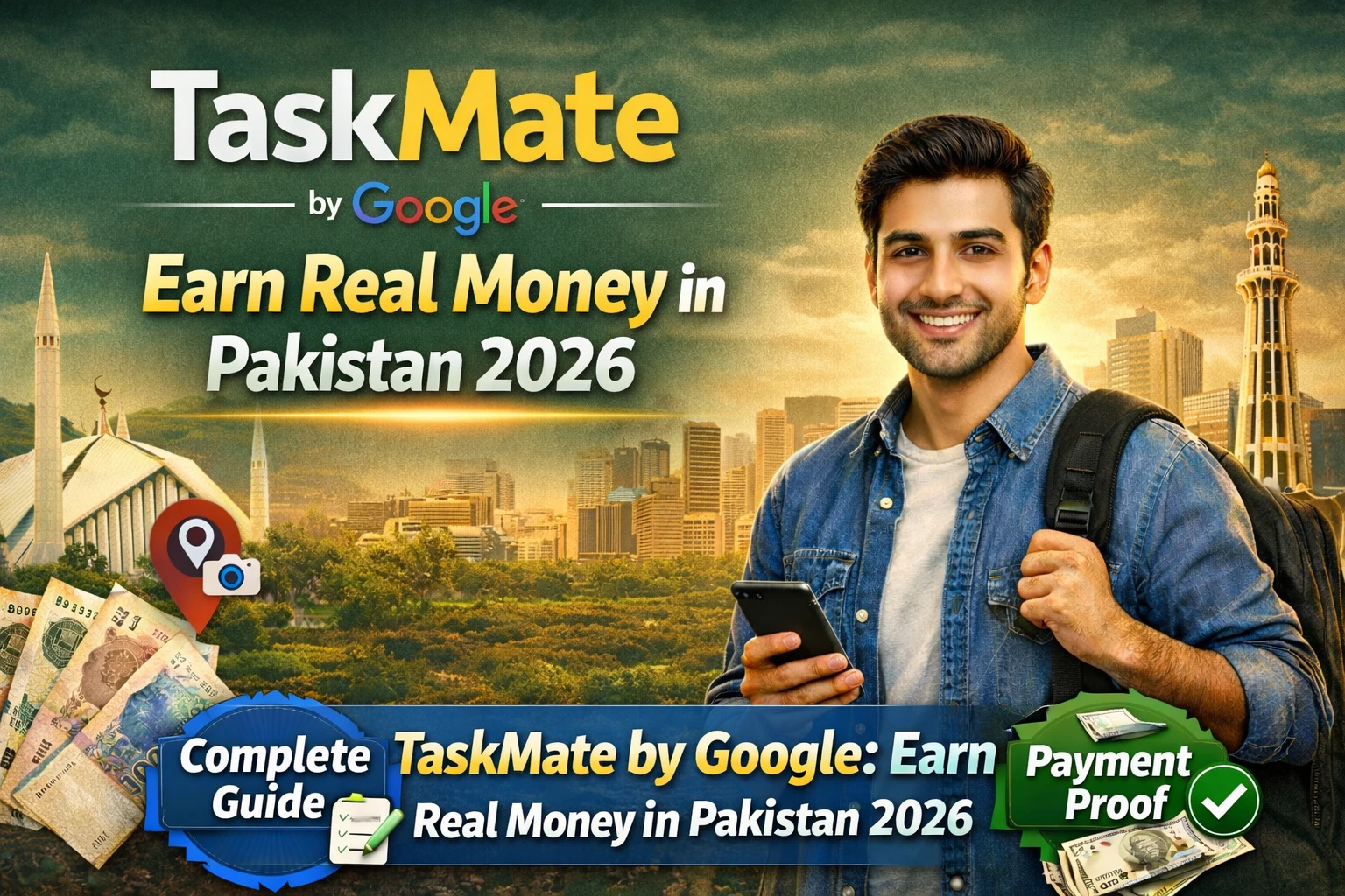 TaskMate by Google: Earn Real Money in Pakistan 2026 – Complete Guide & Payment Proof