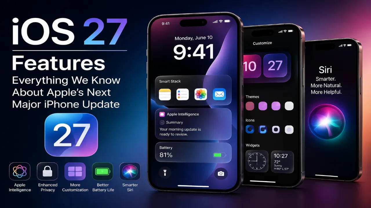 iOS 27 Features: Everything We Know About Apple's Next Major iPhone Update